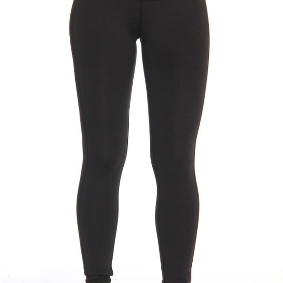 Velocity Black Women's Leggings - Picture 1 of 4